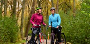 a couple of people that are on some bikes